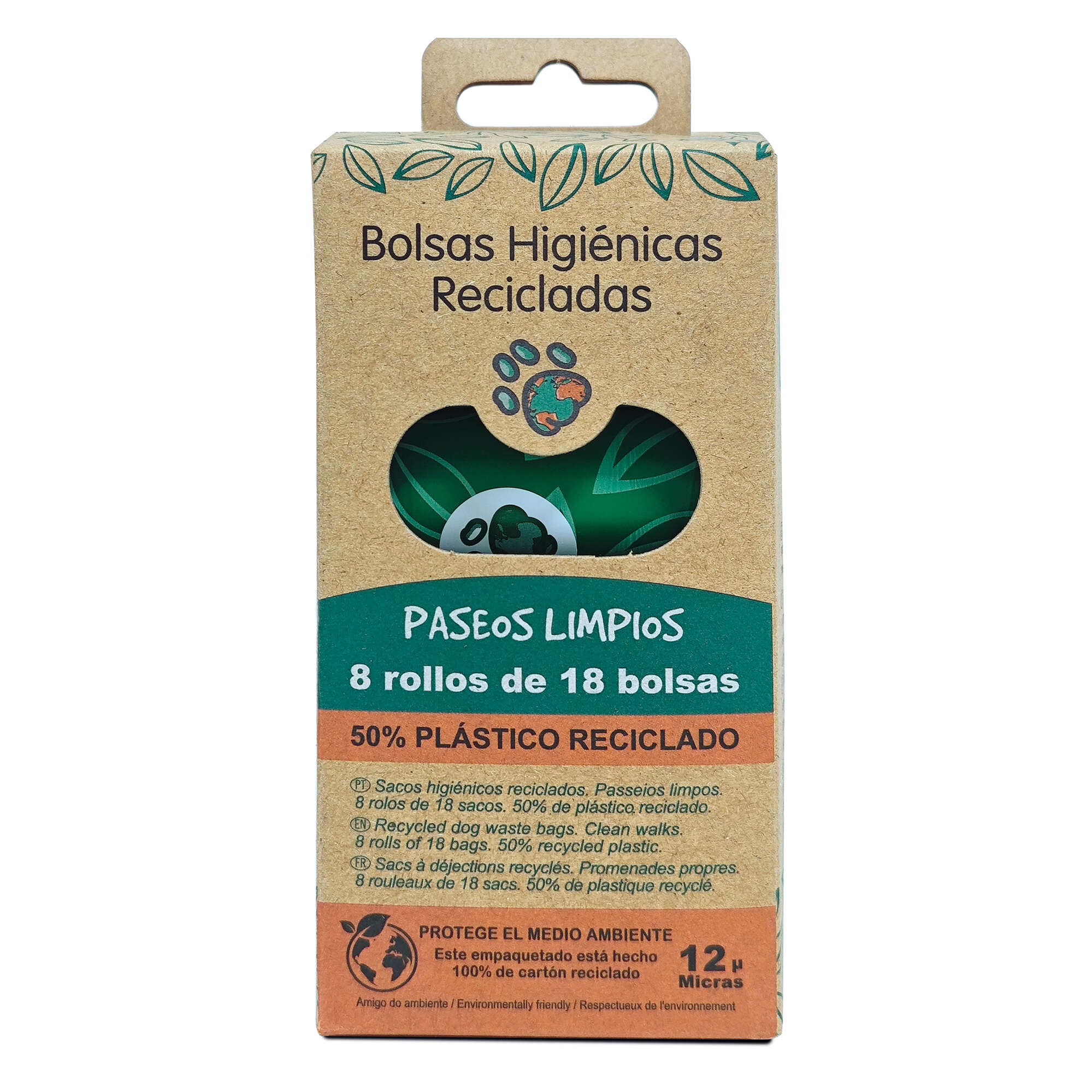Bolsas higiénicas recicladas
