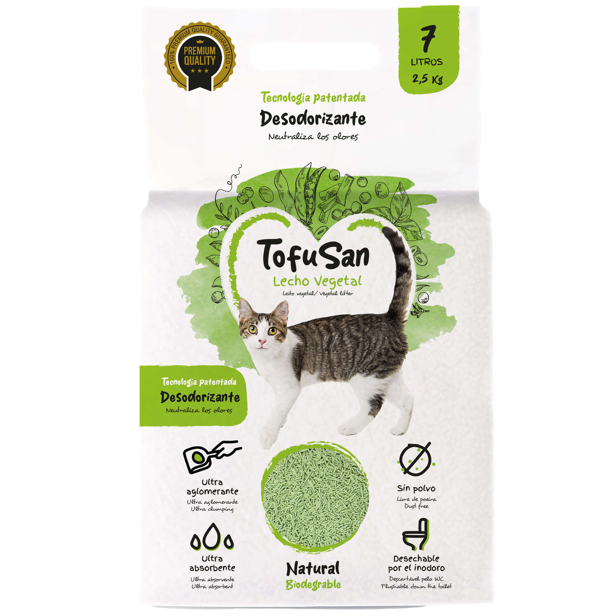 Lecho vegetal de tofu TofuSan