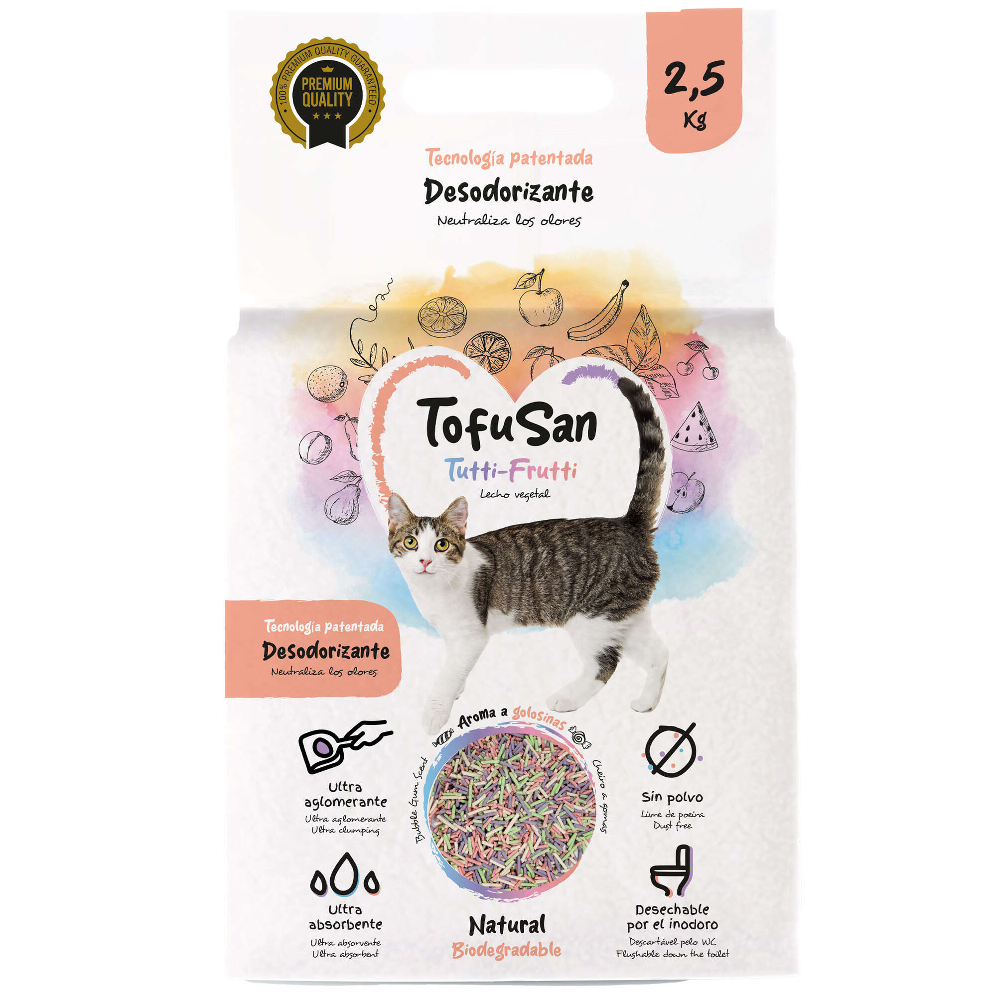 Lecho vegetal de tofu TofuSan Tutti-Frutti
