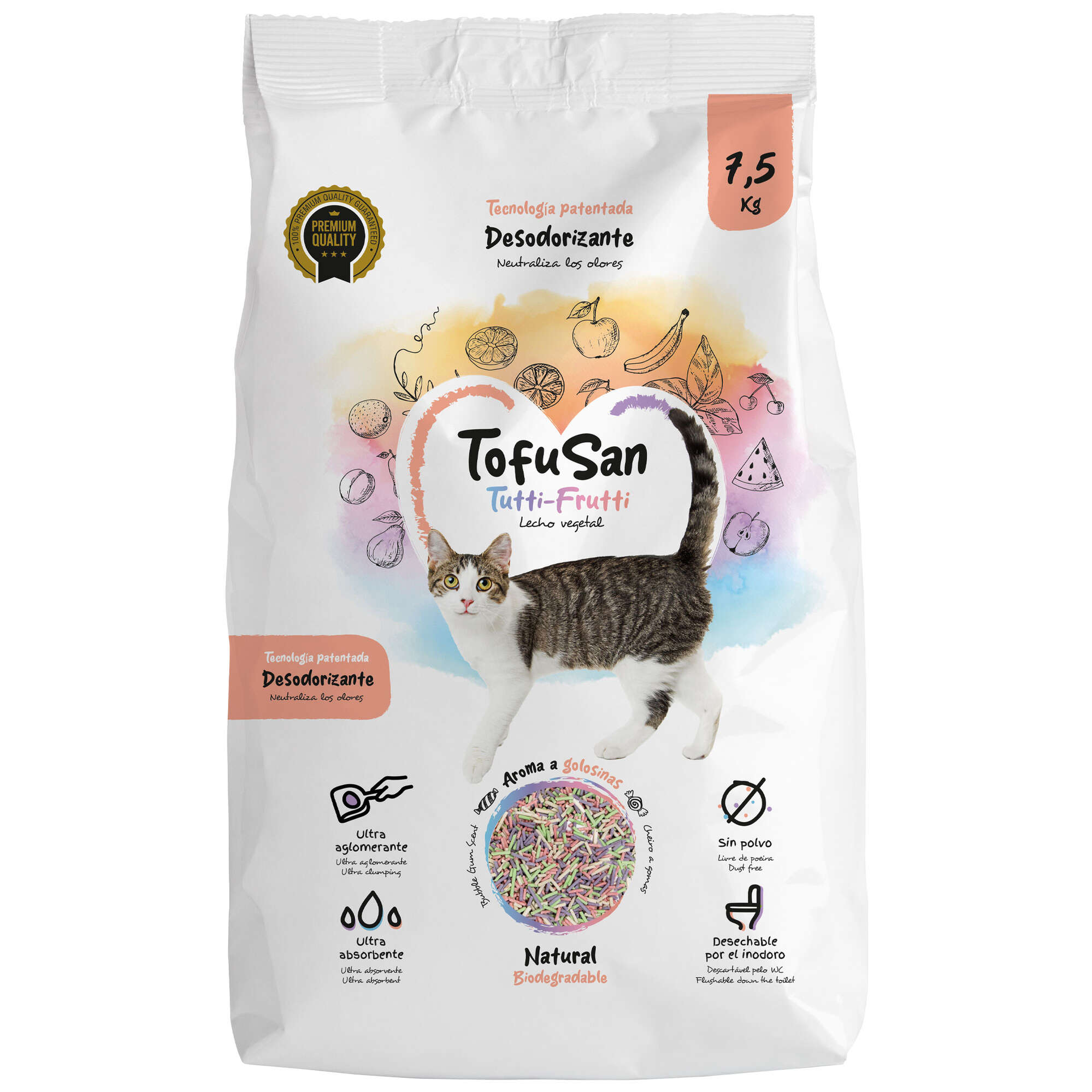 Lecho vegetal de tofu TofuSan Tutti-Frutti