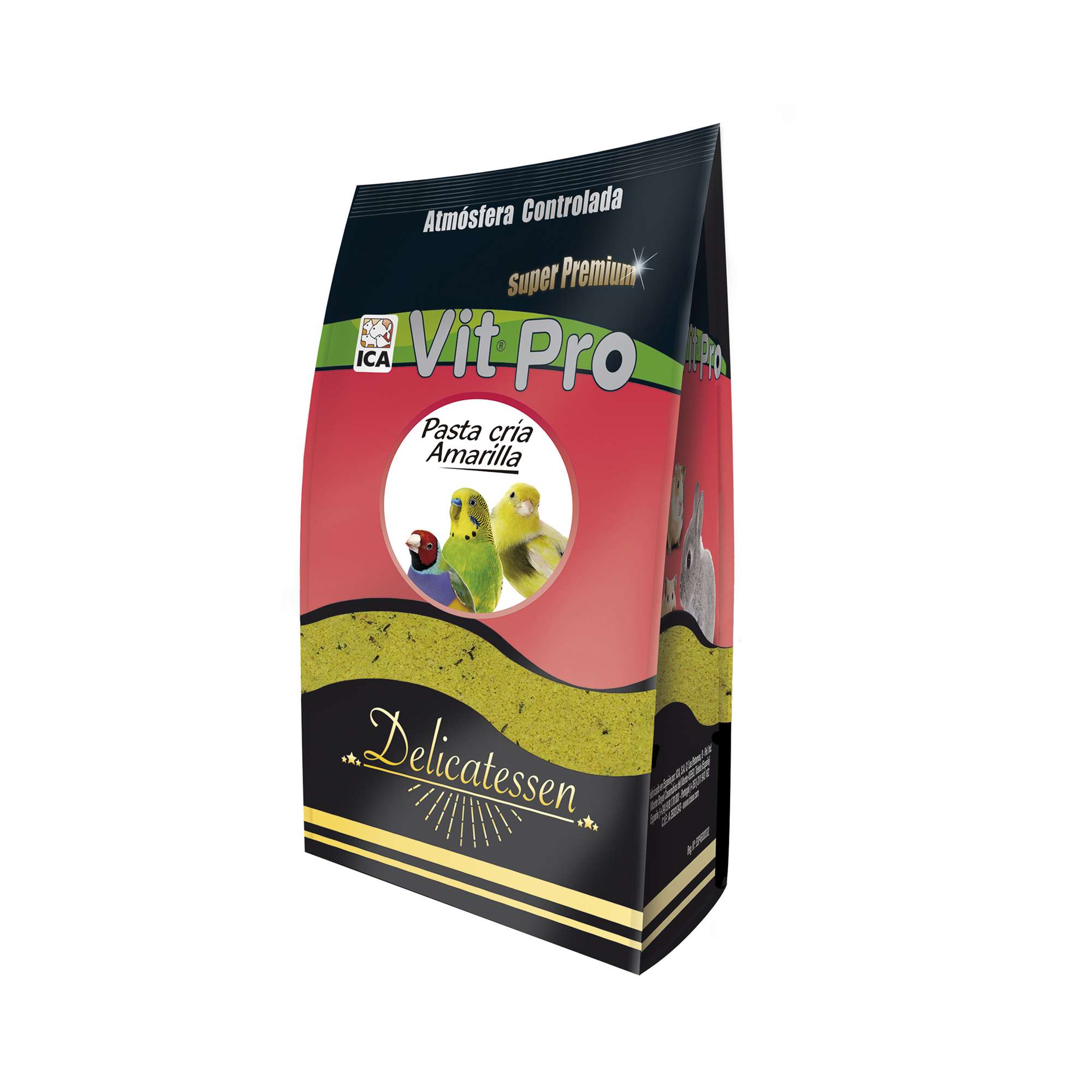 Pasta de cría amarilla Vit Pro Delicatessen en bolsa