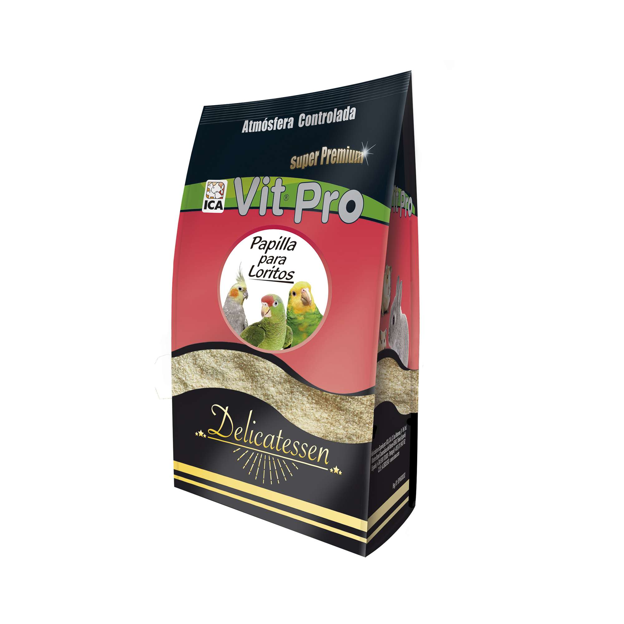 Papilla de cría para loros Vit Pro Delicatessen en bolsa