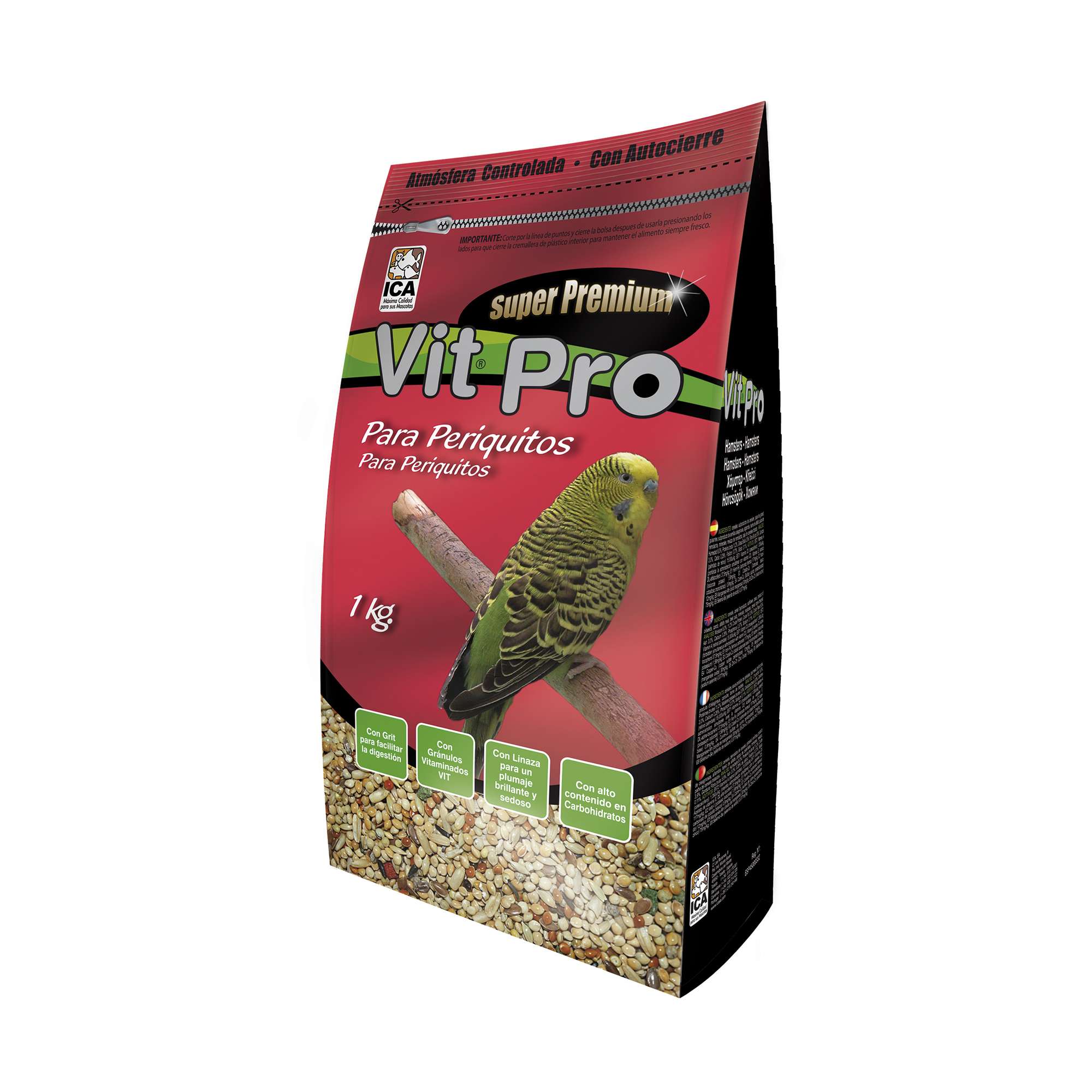 Alimento para Periquitos Vit Pro en bolsa