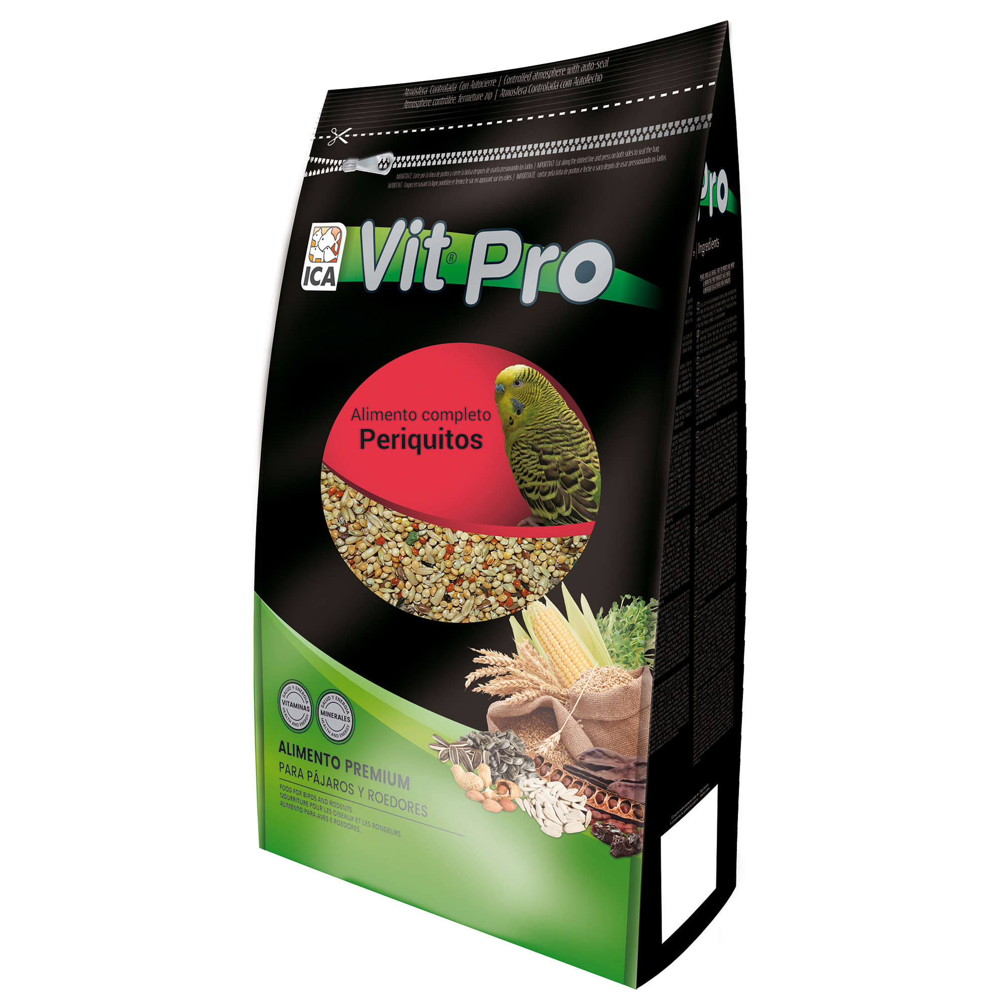 Alimento para Periquitos Vit Pro en bolsa