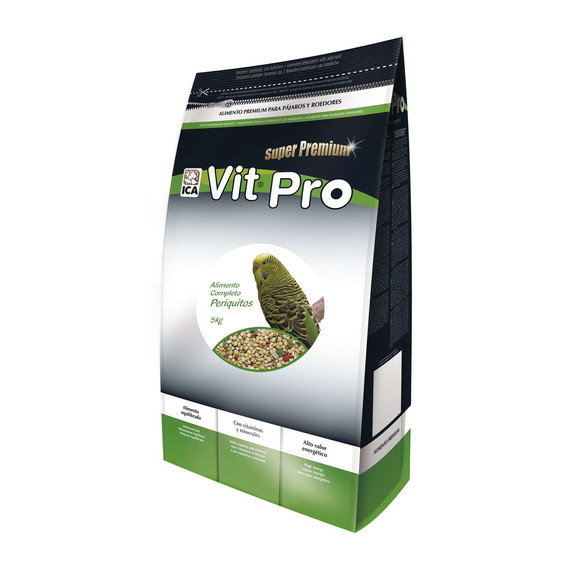 Alimento para Periquitos Vit Pro en bolsa