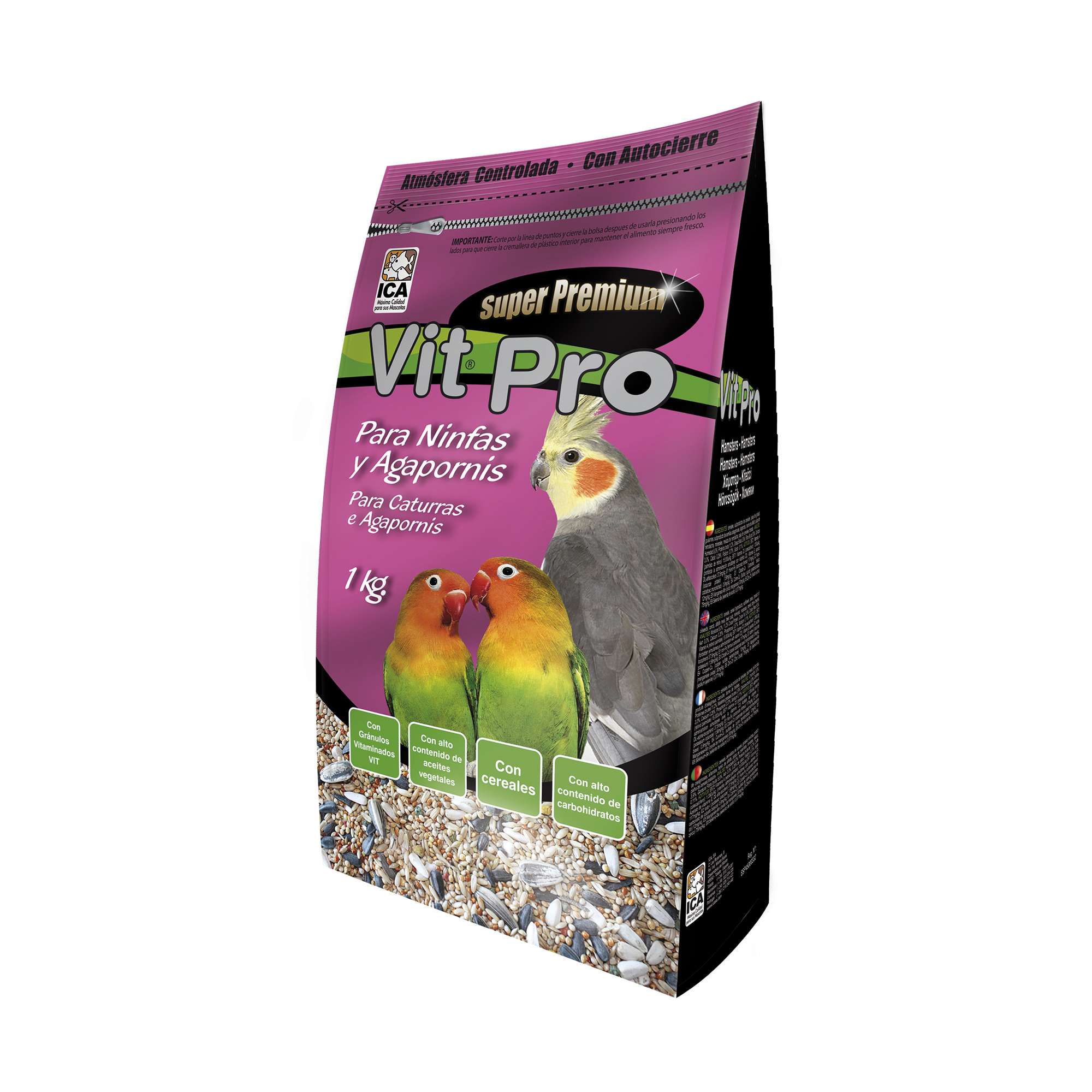Alimento para Cotorras Vit Pro en bolsa